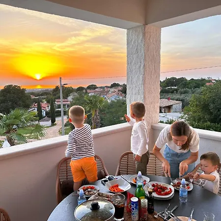 Sunshinewilla Com - Amazing Sea View - Private Pool - 4 Bedrooms - 3 Bathrooms - Workout 别墅 Kaštelir